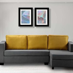 Kurl-on | Elegante Sofa | 2S + Lounger Set | Living Room Kurl-on Hari Om Furnitures