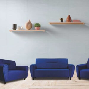 Kurl-on | Dazzle Sofa | 3S+2S+1S | Fabric-blue Sofa Kurl-on Hari Om Furnitures