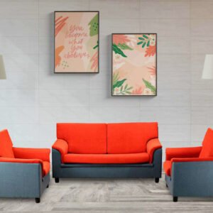 Kurl-on | Toledo Sofa | 3 Seater Sofa | Living Room & Office Room Kurl-on Hari Om Furnitures