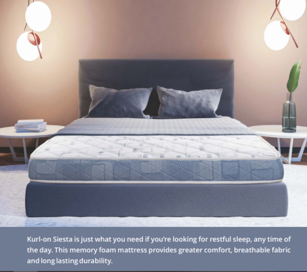 Sieasta Mattress (5"Inch) Kurl-on Hari Om Furnitures