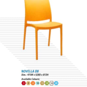 Novella 08 Chair Nilkamal Hari Om Furnitures