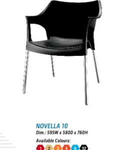 Novella 10 Chair Nilkamal Hari Om Furnitures