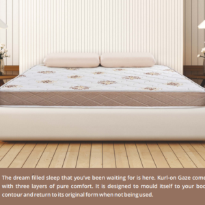 Gaze Mattress(5" Inch) Kurl-on Hari Om Furnitures