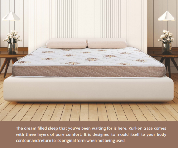 Gaze Mattress(5" Inch) Kurl-on Hari Om Furnitures
