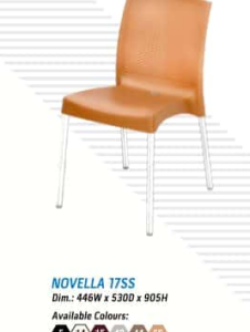 Novella 17ss Chair Nilkamal Hari Om Furnitures