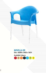 Novella 09 Chair Nilkamal Hari Om Furnitures