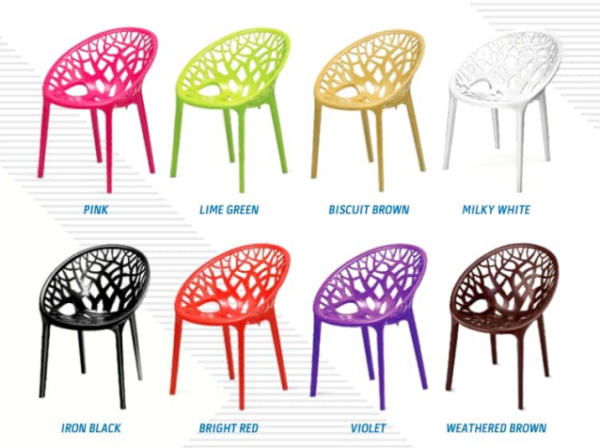 Crystal PP Chair Nilkamal Hari Om Furnitures