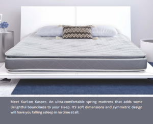 Kasper Mattress(6"+2" Inch) Kurl-on Hari Om Furnitures