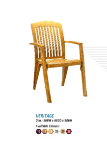 Heritage Chair Nilkamal Hari Om Furnitures