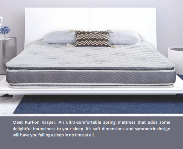 Kasper Mattress(6"+2" Inch) Kurl-on Hari Om Furnitures