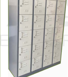 Dual-Tone 24 Lockers In A Unit Armour Hari Om Furnitures