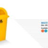 Waste Bin Nilkamal Hari Om Furnitures