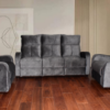 JACKSON 3 SEATER SOFA WITH RECLINER Hari Om Furnitrues