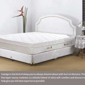 Nirvana Mattress(6″+2″ Inch) Kurl-on Hari Om Furnitures
