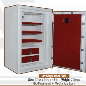 4ft Single Door Safe Armour Hari Om Furnitures