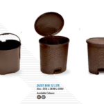 Dust Bin 12 LTR. Nilkamal Hari Om Furnitures