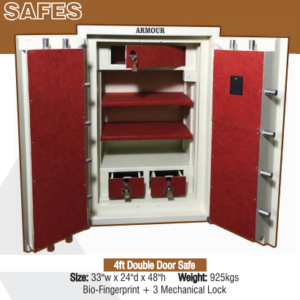 4ft Double Door Safe Armour Hari Om Furnitures