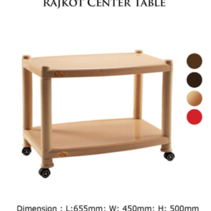 Rajkot Center Table With Wheels Nilkamal Hari Om Furnitures
