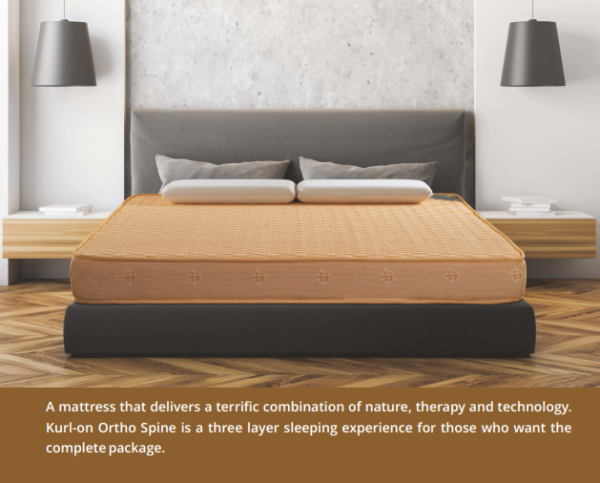 Ortho Spine Mattress(5"Inch) Kurl-on Hari Om Furnitures