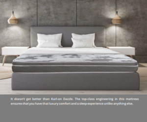 Dazzle Mattress(6"Inch) Kurl-on Hari Om Furnitures