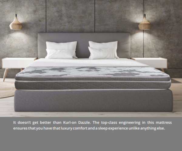 Dazzle Mattress(6"Inch) Kurl-on Hari Om Furnitures