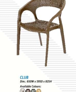 Club Chair Nilkamal Hari Om Furnitures