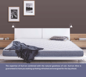 Alive Mattress (7"Inch) Kurl-on Hari Om Furnitures