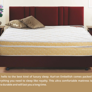 Embellish Mattress (8"Inch) Kurl-on Hari Om Furnitures