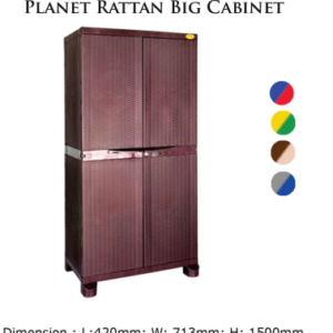 Planet Rattan Cabinet Nilkamal Hari Om Furnitures