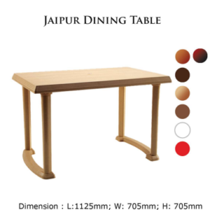 Jaipur Rectangular Dinning Table Nilkamal Hari Om Furnitures