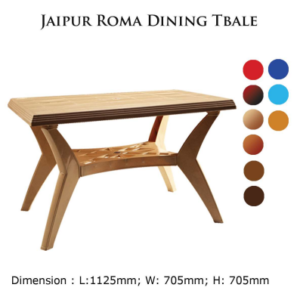 Jaipur Roma Dinning Table Nilkamal Hari Om Furnitures