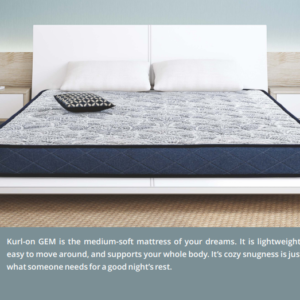 GEM Mattress(5" Inch) Kurl-on Hari Om Furnitures