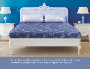 Settle Mattress(5" Inch) Kurl-on Hari Om Furnitures