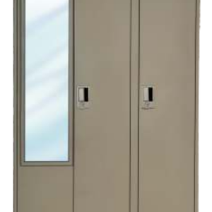 SR 072 (3 Door) Steel Cupboard Hari Om Furnitures