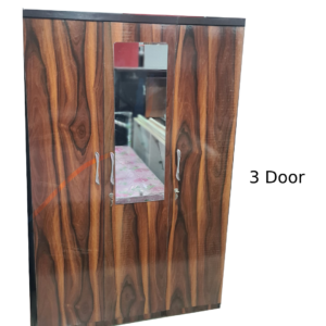 4 Feet 3 Door Wardrobe Hari Om Furnitures