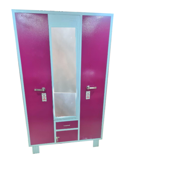 3 Door ACP Cupboard Hari Om Furnitures