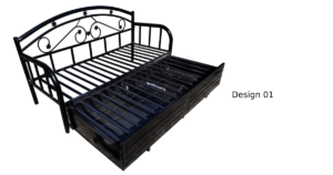 Sofa Cum Bed Metal Hari Om Furnitures