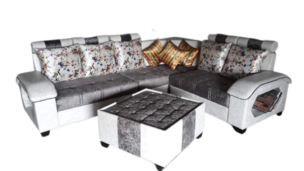 L Shape Sofa Set Hari Om Furnitures