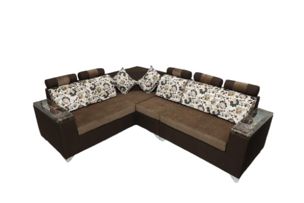L Shape Sofa Set Hari Om Furnitures