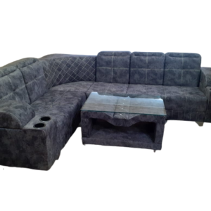 L Shape Sofa Set With Center Table Hari Om Furnitures