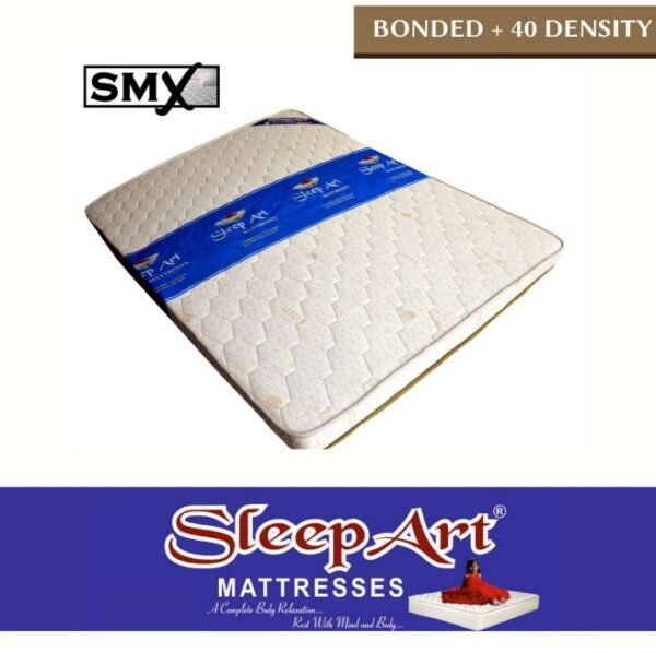 BONDED + 40 DENSITY MATTRESS | Both Side Useable | 5 Inches Thickness ( 5 Years Warranty ) Sleepart Hari Om Furnitures