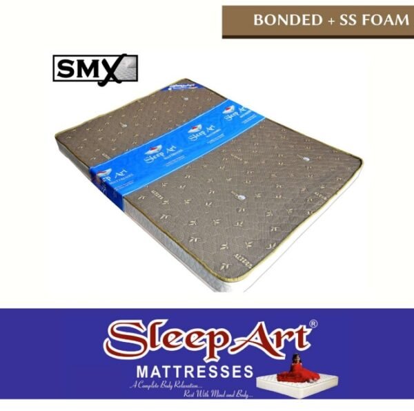 BONDED SS FOAM MATTRESS | Both Side Useable | 5 Inches Thickness ( 3 Years Warranty ) Sleepart Hari Om Furnitures