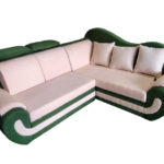 Sofa Set With 2 Puffy Hari Om Furnitures