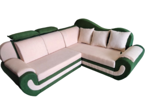 Sofa Set With 2 Puffy Hari Om Furnitures